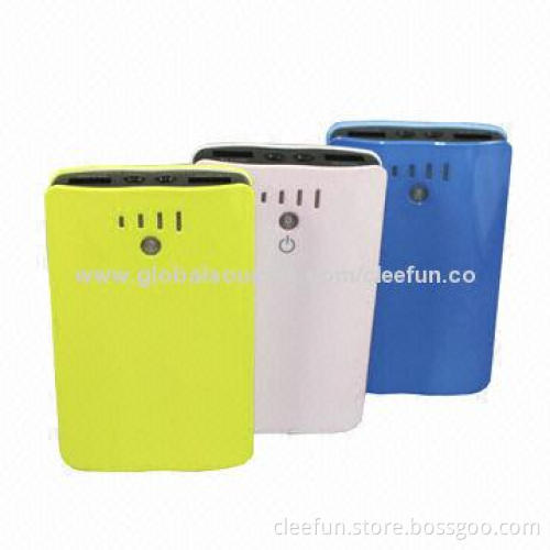 2014 Newest 5,200mAh External Portable Power Bank for Smart Mobile Phones